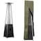 Hiland Square Glass Tube Patio Heater Commercial Cover in Tan CHC-SGT-T - alternate 4